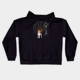 Dog Collection - England - Beagle (#1) Kids Hoodie